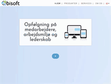 Tablet Screenshot of obisoft.dk